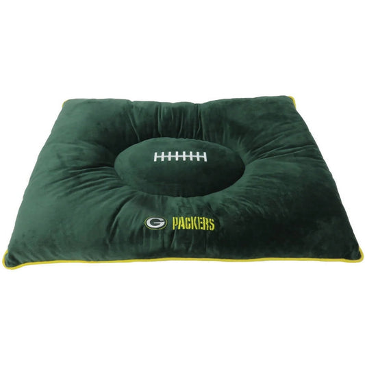 Packers Washable Sleep Pet Bed, Green
