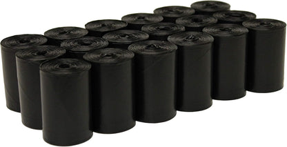 9" X 14.25" Made in USA Easy Open Poop Bags Dog Waste Bags, 18 Refill Rolls, 270 Bags