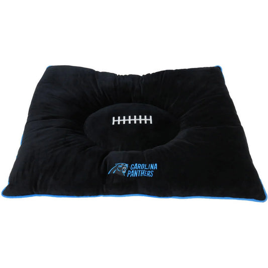 NFL Carolina Panthers Pillow Bed Mattress - Premium Quality Soft & Cozy Plush! 20+ Teams! for PETS
