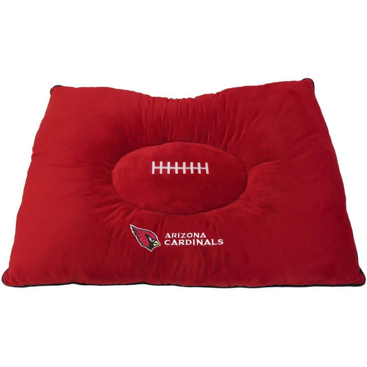 NFL Arizona Cardinals Pillow Bed Mattress - Premium Quality Soft & Cozy Plush! 20+ Teams! for PETS