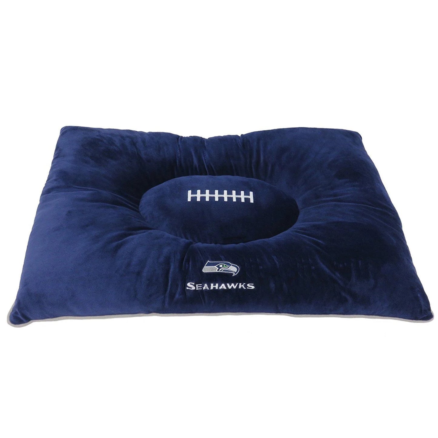 NFL Seattle Seahawks Pillow Bed Mattress - Premium Quality Soft & Cozy Plush! 20+ Teams! for PETS