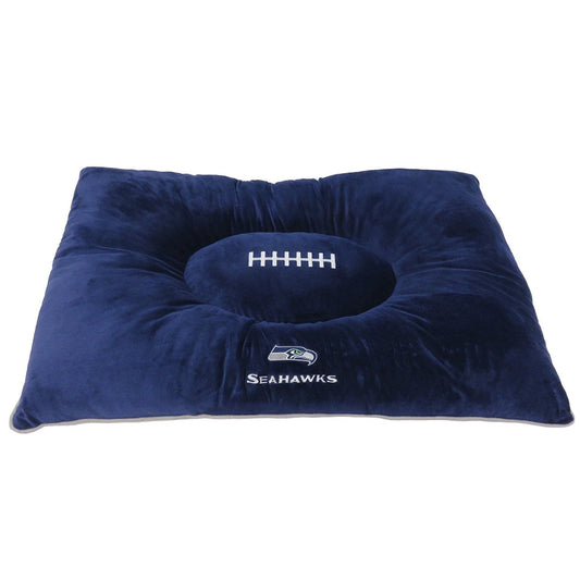 NFL Seattle Seahawks Pillow Bed Mattress - Premium Quality Soft & Cozy Plush! 20+ Teams! for PETS