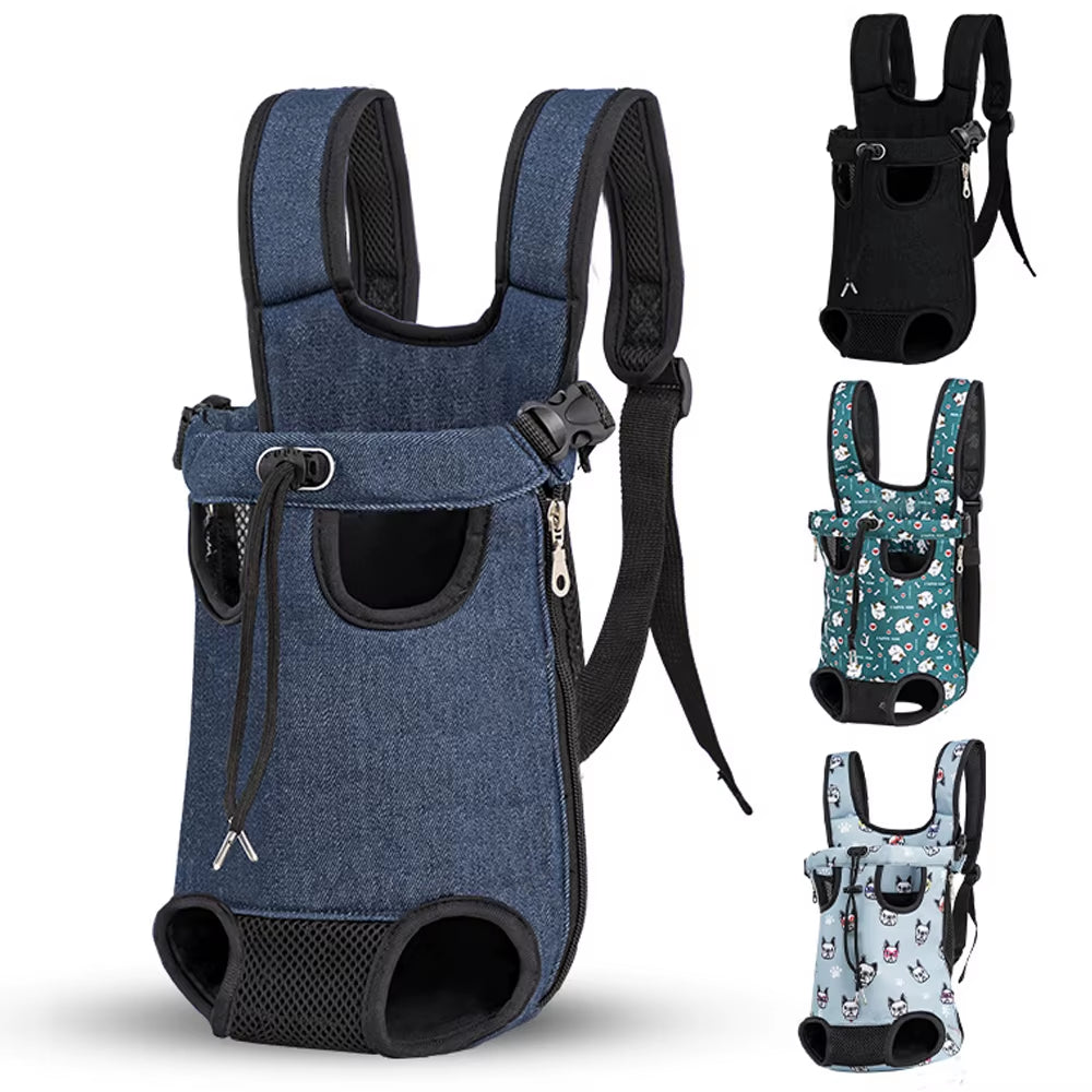 New Outdoor Dog Bag Camouflage Breathable Backpack for Dog Travel Puppy Carrier Transport Vehicle Pet Mesh Dog Carrying Bag