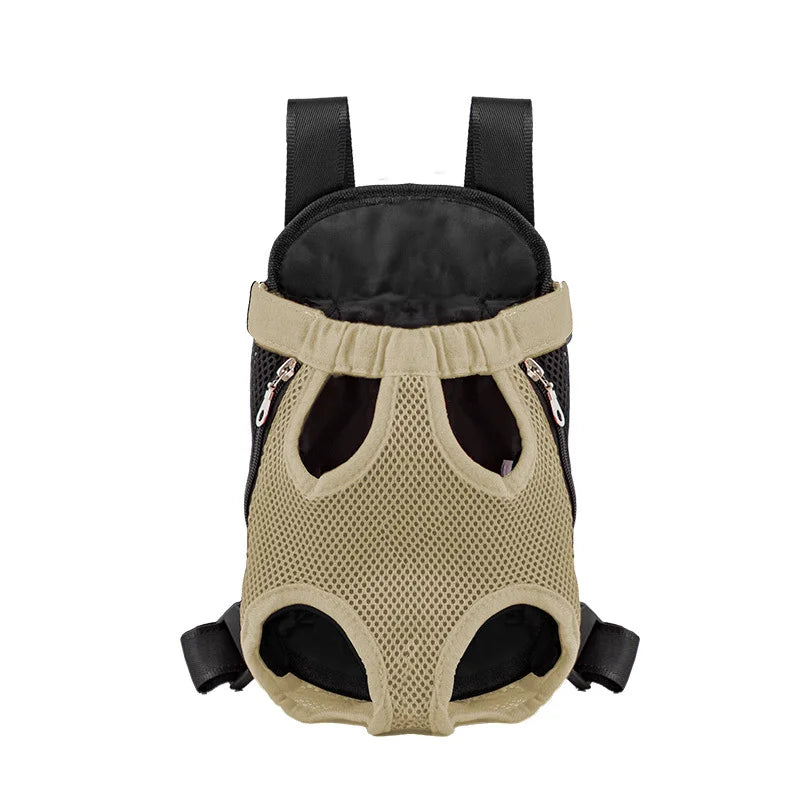 New Outdoor Dog Bag Camouflage Breathable Backpack for Dog Travel Puppy Carrier Transport Vehicle Pet Mesh Dog Carrying Bag